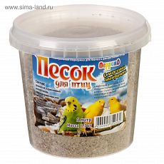 2843292 Песок речной для птиц с морскими минералами, ведро, 1 л
