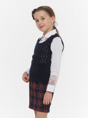 Жилет для девочек 5223-7082 м.синий VAY