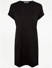 Black T-Shirt Mini Dress
