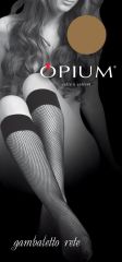 Gambaletto Rete OPIUM Гольфы Nero;Visone