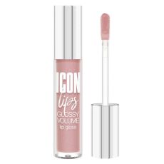 033389 LuxVisage. Блеск для губ ICON lips glossy volume с эффектом объема тон 504 Dusty Rose