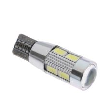 4449981 Автолампа светодиодная Cartage, T10, 12 В, 10 SMD, линза