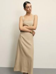 ZR2505022901-63 платье женское темно-бежевый/песочный ZARINA