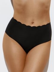 3. OmD 2232B Invisible Slip Maxi (лазерная обработка края), PA Omsa Трусы Nero (Черный)