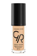 Крем-консилер тональный для лица GR Total Cover 2in1 Foundation & Concealer - 003 2в1 Бежевый (003)