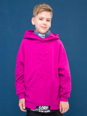 BFNK4297/2 Толстовка для мальчиков Малиновый(25) Pelican