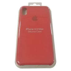 Силиконовый чехол для iPhone XS MAX красный