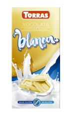 Белый молочный шоколад TORRAS 80 г