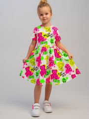 12522251 PLAYTODAY Платье разноцветный