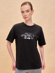 459830 PELICAN Футболка Черный