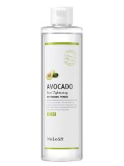 MeLoSo Тонер для лица с экстрактом авокадо / Avocado Pore Tightening Whitening Toner, 300 мл