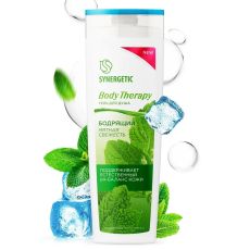 SYNERGETIC Гель для душа Мятная свежесть BODY THERAPY, 380мл