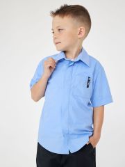 447939 BATIK Рубашка Голубой