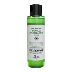 Ekel Тонер для проблемной кожи / AHA, BHA, PHA Miracle Centella Cica Toner, 150 мл