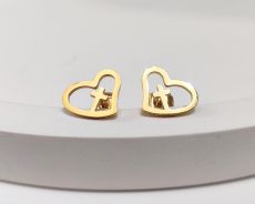 Серьги из стали