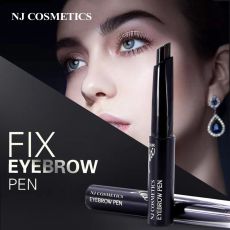 NJ Cosmetics/ Карандаш для бровей, тон 101 light coffe Арт.: 0051 Мягкая пигментированная текстура на восковой основе обволакивает и прокрашивает каждый волосок, придает объем и густоту, укладывает и