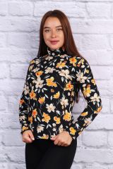 324755 Fleurtex Водолазка черный