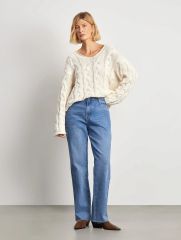 Джинсы Mom Fit 369, D369/skyey
