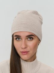 Шапка женская 5232-8436 св.бежевый VAY