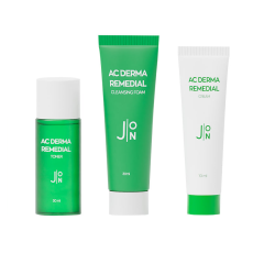 [J:ON] НАБОР ПРОБНИКОВ для ухода за кожей СТОП-АКНЕ, AC Derma Remedial 10 мл/30 мл х 2 шт