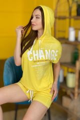 431886 Натали Футболка желтый
