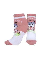 3075 SPONGEBOB (укороченные) БРЕСТСКИЕ Носки св.персик