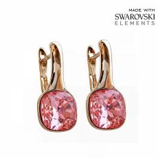 Серьги с кристаллами Swarovski