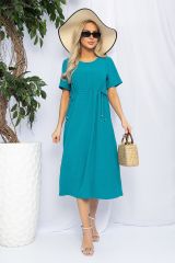 522246 LT Collection Платье морской волны