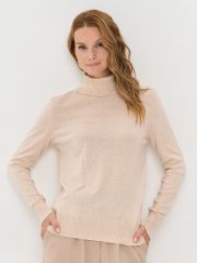 Свитер женский 9242-94161 бежевый меланж NEWVAY