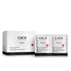 gg27120 ACNON Triple acid rapid wipes / Влажные очищающие салфетки, 30 шт GIGI