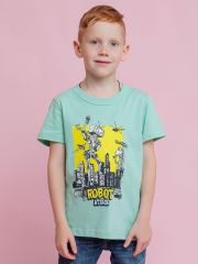 457449 BATIK Футболка Ментол
