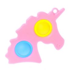 7051059 Развивающая игра Симпл Димпл, POP IT, единорог, маленькая, цвета МИКС