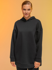 DFNK6929 Толстовка женская Черный(49) Pelican