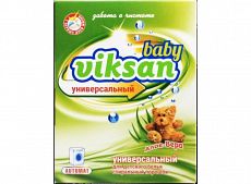 024810  Aquasun Viksan Стиральный порошок baby автомат «Алое-Вера» 400 г