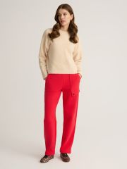 LBK 2842 Conte elegant Брюки black;crimson red