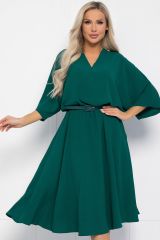 503822 LT Collection Платье изумрудный