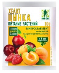 Хелат цинка питание растен.10г ЧИСТ