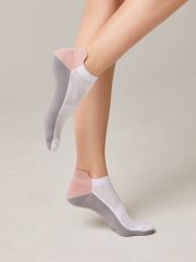 ACTIVE Ультракороткие Conte elegant Носки белый-серый