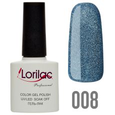 Гель лак Lorilac Professional Disco (светоотражающий) № 8 10 ml