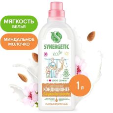 SYNERGETIC Кондиционер-ополаскив 1л Миндальное молочко