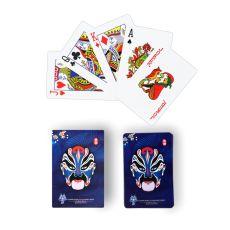 Карты игральные пластиковые, 8.7×5.7 см, синие