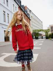 20210180239 Юбка детская для девочек Hutako клетка ACOOLA Kids