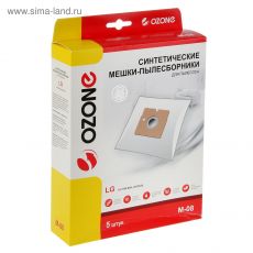 1533201 Пылесборник синтетический Ozone micron M-08, 5 шт (LG TB-36)
