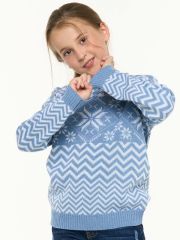 Джемпер детский 5232-10138 зимнее утро/белый VAY
