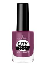 Лак для ногтей GR City Color Nail Lacquer (0-100) Сиреневый (052)