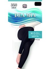 WOOL 350 (полушерсть) DEA MIA Легинсы Nero