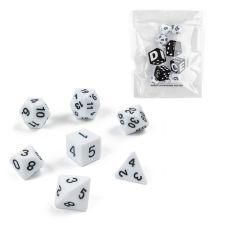 Кости игральные, дайсы для D&D (Dungeons and Dragons, ДнД), 7 шт