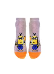 3095 MINIONS (укороченные) БРЕСТСКИЕ Носки капучино меланж