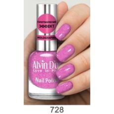 ADN-07 Голографич. т728 12мл Розовая карамель Alvin D`or