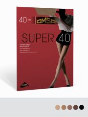 SUPER 40 Omsa Колготки Lola (Коричневый);Nero (Черный);Caramello (Бежевый);Fumo (Серый);Daino (Бежевый)